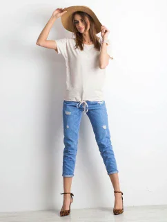 Tričko RV TS 4834.64P svetlo béžová