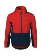 Dúhová bunda pre mužov červená