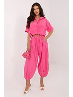 Šnúrové nohavice model 226232 Taliansko Moda