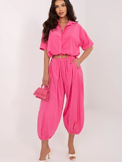 Šnúrové nohavice model 226232 Taliansko Moda