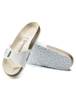 Dámske žabky Birkenstock Madrid Birko-Flor White regular wide (0040731)