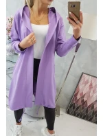 Fialová bunda s potlačou Fialová bunda s potlačou