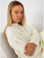 Dámsky sveter LC SW 0297 ecru