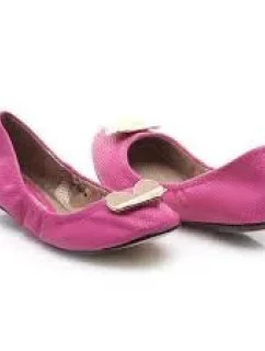 Dámske baleríny ozdobené srdiečkom BR14123F - RAXMAX