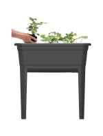 STOJACA SKLENENENÁ SADA RESPANA ECOLINE 74,6x77,7x36,8 cm ANTRACIT detské