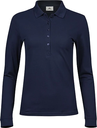 Tee Jays TJ 146 Dámske luxusné elastické polo tričko z piqué 18.0146 tmavomodré Tee Jays TJ 146 Dámske luxusné elastické polo tričko z piqué 18.0146 tmavomodré