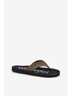 Klapki Japonki Męskie WRANGLER ZANE FLIPFLOP MEN LOW 20251044.20251044.57B Zielone