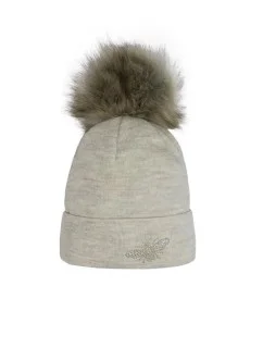 Dámska čiapka AJS 44-589 šedá - AJS