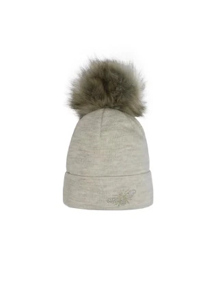 Dámska čiapka AJS 44-589 šedá - AJS