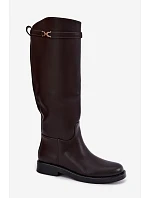 Kozačky na zip model 232111 Step in style