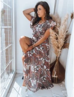 CRESPO maxi šaty biele FashionStreet EY2304 CRESPO maxi šaty biele FashionStreet EY2304