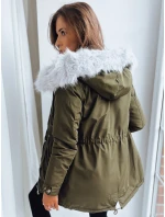 Dámska zimná bunda MOLLA zelená FashionStreet TY3658
