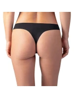 Dámske bezšvové tangá INVISIBLE THONG - BELLINDA - čierne