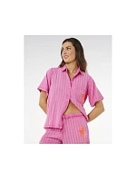 Dámske šortky RIP CURL Hotel Malibu Embroid Short, ružové Dámske šortky RIP CURL Hotel Malibu Embroid Short, ružové