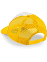 Beechfield B 645 5-panelová čiapka Vintage Trucker 53.0645 slnečnica/biela Beechfield B 645 5-panelová čiapka Vintage Trucker 53.0645 slnečnica/biela