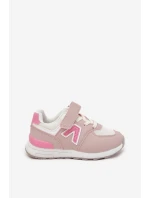 Detské športové tenisky so suchým zipsom Galisse pink Detské športové tenisky so suchým zipsom Galisse pink