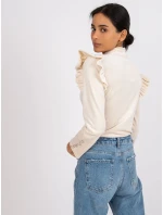 Blúzka DHJ BZ 6533A.44P svetlo béžová