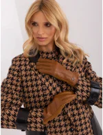 Dámske rukavice AT RK 239801.11 svetlohnedá - Fashion Classic
