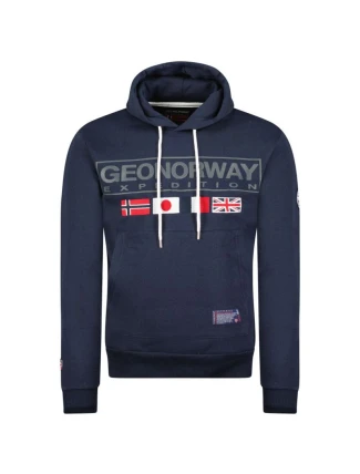 Geografické Nórsko Great DB 317 M WY8611H/GN-Navy mikina