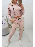 Sada s potlačou pištole tmavo púdrovo ružová Sada s potlačou pištole tmavo púdrovo ružová