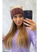 Dámska čiapka Feba K330 hnedá