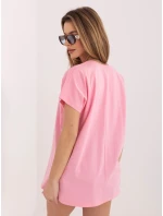 RV tričko TS A1206.84 svetloružové