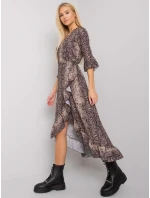 Šaty TW SK BI 24502 1.64P čierna a béžová Šaty TW SK BI 24502 1.64P čierna a béžová