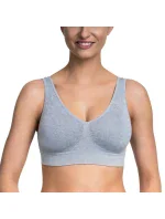 Dámska podprsenka bez kostíc športového typu EASY BRA - Bellinda - šedá