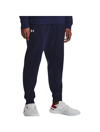 Pánske nohavice Under Armour Rival Fleece Joggers, tmavomodré, 1379774, 410 L Pánske nohavice Under Armour Rival Fleece Joggers, tmavomodré, 1379774, 410 L