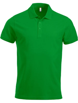Clique Classic Lincoln S/S Pánske polo tričko z hrubej bavlny 67.8244 jablkovo zelené Clique Classic Lincoln S/S Pánske polo tričko z hrubej bavlny 67.8244 jablkovo zelené