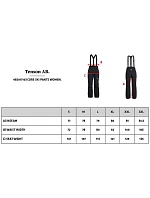Tenson Core Ski Pants Women Dámske lyžiarske nohavice 84.7103 čierne
