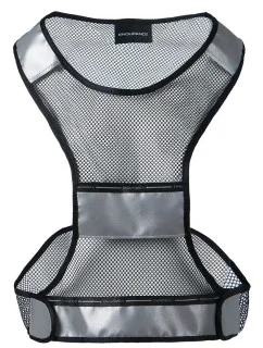 Reflexná vesta Borwey Unisex Safety Vest SS23 čierna - Endurance