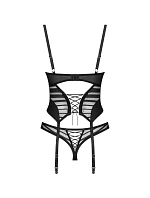 Dámsky sexy korzet Lune Bellis Corset black - Obsessive Dámsky sexy korzet Lune Bellis Corset black - Obsessive