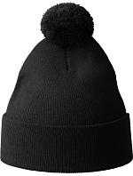 Atlantis Headwear Wind-S Pompom Pletená čiapka s bambulou 33.0294 čierna Atlantis Headwear Wind-S Pompom Pletená čiapka s bambulou 33.0294 čierna