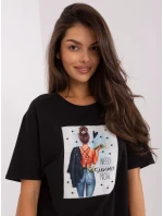 Tričko LK TS 509353.25P čierna