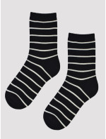 NOVITI Ponožky SB047-W-02 Black