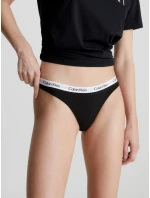 Dámske tangá Carousel 0000D1617E 001 Black - Calvin Klein