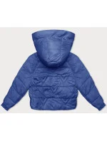 Dámska prechodná bunda s kockovanou podšívkou Cornflower Blue (842) Dámska prechodná bunda s kockovanou podšívkou Cornflower Blue (842)