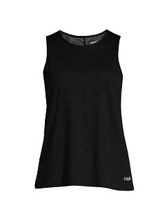 Dámske tréningové tričko CASALL Soft Texture Tank, čierne