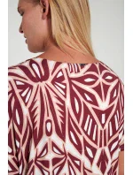 Vamp - Dlhé šaty s potlačou 20487 - Vamp Vamp - Dlhé šaty s potlačou 20487 - Vamp