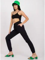 Teplákové nohavice AP DR A 003 námornícka modrá