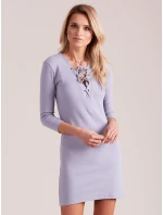 Šaty CZ SK 1410.52 svetlo šedá