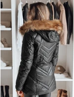 Dámska prešívaná zimná bunda SOLARIS black FashionStreet TY4007