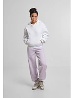 Build your Brand BY 444 Dámska mikina s kapucňou v oversize strihu „Loose Fit“ 56.0444 biela