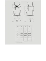 Košieľka Rosana chemise - Obsessive