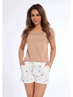 Dámske pyžamové šortky 609/15 cream - Cornette