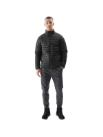 Pánska páperová bunda 4FAW23TDJAM239 20S Black - 4F