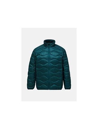Pánska péřová bunda PEAK PERFORMANCE M Helium Down Jacket, zelená farba Pánska péřová bunda PEAK PERFORMANCE M Helium Down Jacket, zelená farba