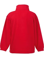 Fruit of the Loom Kids Outdoor Fleece Detská fleecová bunda 16.2511 červená Fruit of the Loom Kids Outdoor Fleece Detská fleecová bunda 16.2511 červená
