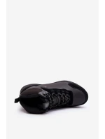 Pánske zimné turistické topánky Dark Big Star MM174334